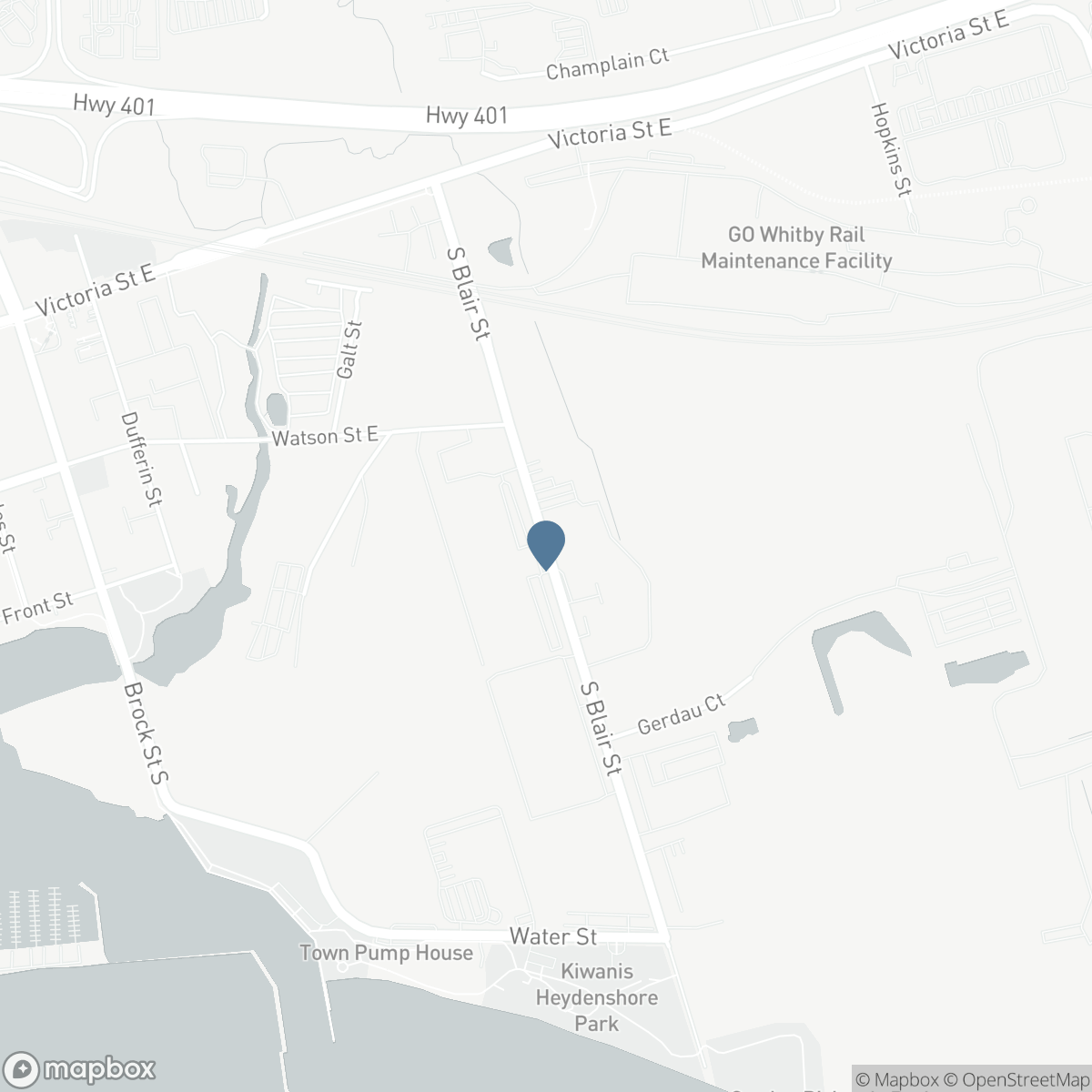 N/A SOUTH BLAIR STREET, Whitby, Ontario L1N 9N2